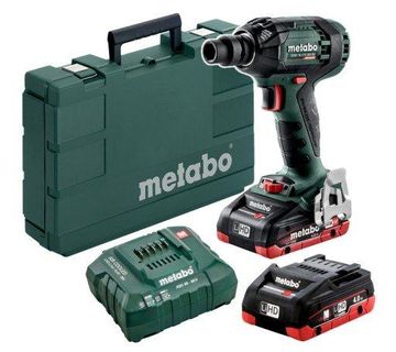 METABO ODVIJAČ UDARNI SSW 18 LTX 300 BL 2x4,0Ah 6.02395800 AKCIJA - cover