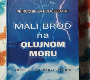 Marijan Ožanić - Mali brod na olujnom moru - cover
