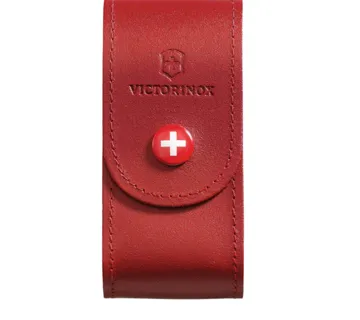 Victorinox futrola - crvena koža - cover