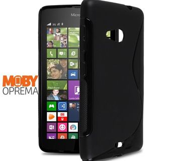 MICROSOFT LUMIA 535 TPU GEL MASKE I ZAŠTITNE FOLIJE, NOVO - cover