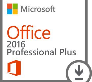 Microsoft Office 2016 Professional Plus Retail FPP PC trajna licenca (ESD) - cover