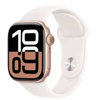 Apple Watch S10 GPS 42mm Rose Gold Alu Case with Light Blush Sport Band - S/M - Zagreb