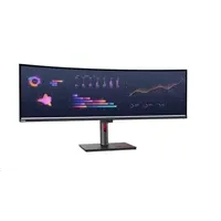 Monitor Lenovo ThinkVision P49w-30, 63DBRAT1EU, 49" DQHD IPS, HDMI, DP, T-Bolt, curved, 36mj - Zagreb