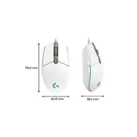 Miš Logitech G102 Lightsync Bijeli P/N: 910-005824 - Zagreb