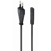 Kabel za napajanje 2-pin C7 1.8m Gembird crni, PC-184-VDE - Zagreb