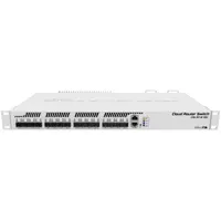 MikroTik Cloud Router Switch CRS317-1G-16S+RM, 1GB RAM, 1xG-LAN, 16xSFP+, RouterOS L6/ SwitchOS (dual boot), 1U rackmount, redundant PSU - Zagreb