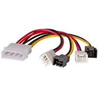 Adapter za napajanje ventilatora Molex na 3-pin P/N: AK-CA-34 - Zagreb