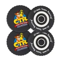 Merchandise Crash Team Racing Tyre Coasters - Zagreb