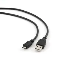 Kabel USB 2.0 - MicroUSB 0.5m Gembird crni P/N: CCP-mUSB2-AMBM-0.5M - Zagreb