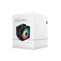 Hladnjak DeepCool AG620 BK ARGB, 2x 120mm, 260W TDP, Black - Zagreb
