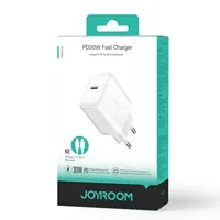 Univerzalni punjač 30W PD USB C Joyroom JR-TCF24 + USB C kabel, bijeli - Zagreb