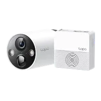 TP Link Tapo C420 Smart sigurnosna kamera, unutarnja/vanjska, 2K QHD (2560×1440px), punjiva baterija 6700mAh Lithium-ion + Tapo H200 hub - Zagreb