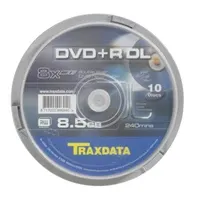 Medij Traxdata DVD+R 8.50GB 8x Spindle 10 kom P/N: 906753ITRA003 - Zagreb