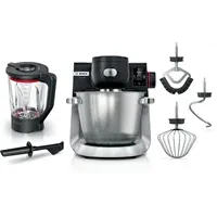 Bosch MUMS6ZS17,Kuhinjski robot s vagom, 1600 W, Crna, Brušeni nehrđajući čelik - Zagreb