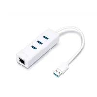 TP-Link UE330, USB3.0 Gigabit Ethernet & 3-Port Hub, 2u1 USB Adapter - Zagreb