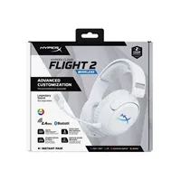 HyperX Cloud Flight 2 – bežične gaming slušalice (bijele) B5VC5AA - Zagreb