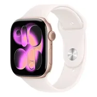Apple Watch S11 Cellular 46mm Rose Gold Aluminium Case with Light Blush Sport Band - S/M - Zagreb