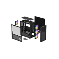Kućište DeepCool CH560 Digital, E-ATX, Bez napajanja, Kaljeno staklo, ARGB, Crna, R-CH560-BKAPE4D-G-1 - Zagreb