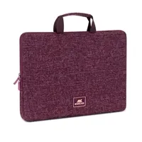 Torba sleeve za laptop RivaCase 13.3" Anvik 7913 Bordo crvena s ručkama - Zagreb