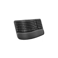 Tipkovnica Bežična Logitech Wave Keys, ergonomska, grafit - Zagreb