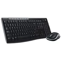 Tipkovnica i miš Bežična Logitech MK270 Wireless Desktop USB crna P/N: 920-004532 - Zagreb