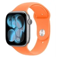 Apple Watch 46mm Sport Band: Clementine Sport Band - S/M (SEASONAL) - Zagreb