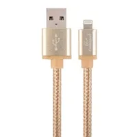 Kabel USB 2.0 - Lightning 8-pin 1.8m Gembird (charging & data) Zlatni P/N: CCB-mUSB2B-AMLM-6-G - Zagreb
