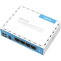 Mikrotik hAP lite, RB941-2nD, 2.4GHz AP, 32MB RAM, 4×LAN, RouterOS L4 - Zagreb
