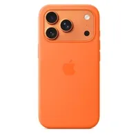 Apple iPhone 17 Pro Silicone Case with MagSafe – Orange - Zagreb