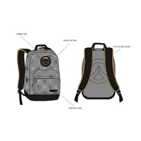 Jinx Overwatch Hero Splash Backpack Gray - Zagreb