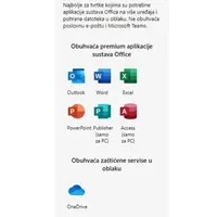 Microsoft 365 Apps for Business (NCE) godišnja licenca elektronička - Zagreb