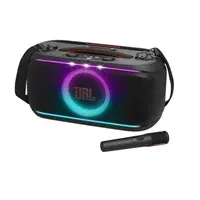 Zvučnik JBL Partybox On-the-Go 2, Bluetooth 5.4 prijenosni, bežični mikrofon, RGB, 100W, crni - Zagreb