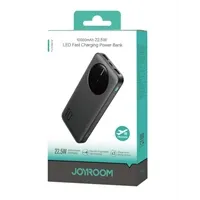 Powerbank 10000mAh 22.5W Joyroom JR-PBF12 Pro Digital Display 2x USB-A 1x USB-C, crni - Zagreb