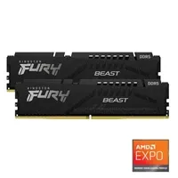 Memorija za PC, 32GB (2x 16GB), DDR5 5600MT/s, Kingston FURY Beast, CL36, KF556C36BBEK2-32 - Zagreb