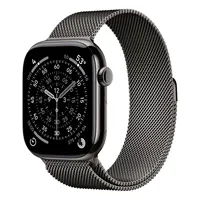 Apple Watch S11 Cellular 46mm Slate Titanium Case with Slate Milanese Loop - S/M - Zagreb