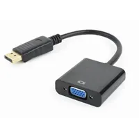 Adapter DisplayPort M - VGA F Gembird crni P/N: A-DPM-VGAF-02 - Zagreb