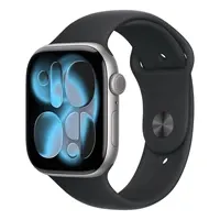 Apple Watch S11 Cellular 46mm Space Grey Aluminium Case with Black Sport Band - M/L - Zagreb