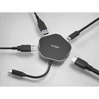 D-Link HUB USB-C 4-u-1 2×USB3.0, 1×HDMI, 1×USB-C PD 60W P/N: DUB-M420 - Zagreb