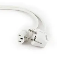 Kabel za napajanje Schuko (C13) 1.8m Gembird bijeli, PC-186W-VDE - Zagreb