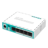 MikroTik hEX Lite Router, 64MB RAM, 5×LAN, RouterOS L4 (RB750r2) - Zagreb