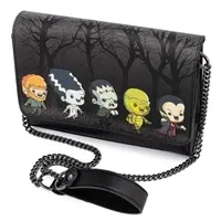 Loungefly Universal Monsters Chibi Line Chain Strap Cross Body Bag - Zagreb