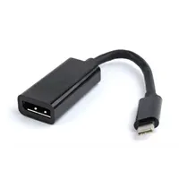 Adapter USB Type-C M - DisplayPort F Gembird P/N: A-CM-DPF-01 - Zagreb