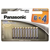 PANASONIC baterije AAA LR03EPS/10BW 6+4F Alkal. Everyday Power - Zagreb