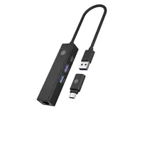 ICYBOX Hub 4 u 1, 2×USB-A 3.2, 1× USB-C, 1× G-LAN (RJ-45) PN: IB-HUB1439-LAN - Zagreb