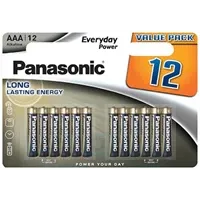 Baterije Panasonic AAA LR03EPS/12BW Alkalne Everyday Power 12 komada P/N: LR03EPS/12BW - Zagreb