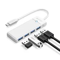 USB C HUB Orico 4 portni, 4× USB 3.0, bijeli, ORICO-PAPW4A-C3-015-WH-EP - Zagreb