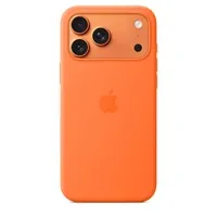 Apple iPhone 17 Pro Max Silicone Case with MagSafe – Orange - Zagreb