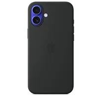 Apple iPhone 16 Plus Silicone Case with MagSafe - Black - Zagreb