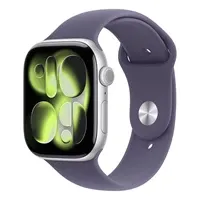 Apple Watch S11 Cellular 46mm Silver Aluminium Case with Purple Fog Sport Band - M/L - Zagreb