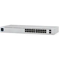 Ubiquiti UniFi Managed 24-port Gigabit Switch, 16-port PoE+, 2×SFP, Rackmount, 95W (USW-24-PoE Gen2) - Zagreb